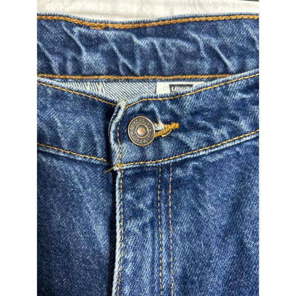 VTG Levis Jeans 512 15 Jr M Slim Fit Straight Leg 1998 Medium Wash Blue Denim - Picture 4 of 15